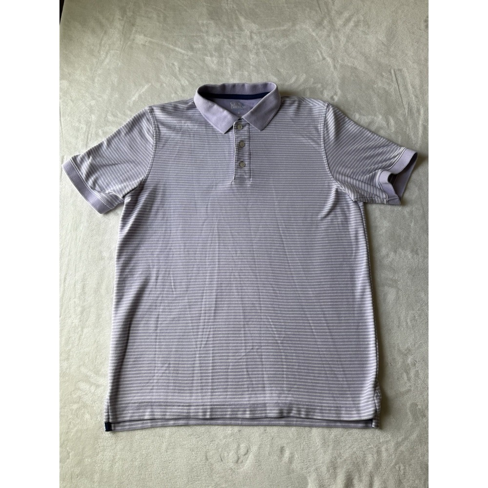 Croft & Barrow Mens S Polo Short Sleeve Shirt Easy Care Cotton Blend Purple